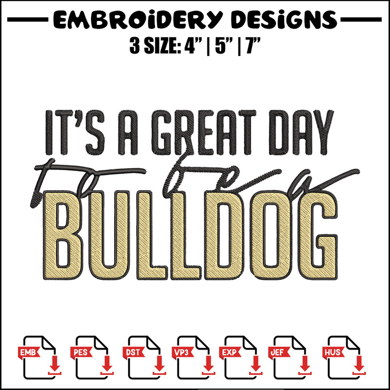 It's a Bulldog Thing  embroidery design, Bulldog embroidery, Sport embroidery,Logo sport embroidery,Embroidery design.jpg