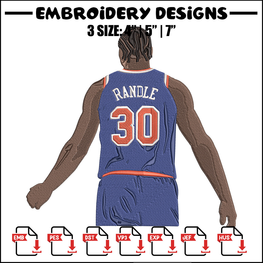 Julius Randle embroidery design, NBA embroidery,Sport embroidery, Logo sport embroidery,Embroidery design..jpg