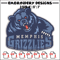 Memphis Grizzlies logo embroidery design,NBA embroidery, Sport embroidery,Embroidery design, Logo sport embroidery.jpg
