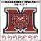 Missouri State logo embroidery design, MLB embroidery, Embroidery design, Logo sport embroidery, Sport embroidery.jpg