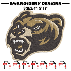 Oakland Golden logo embroidery design, NCAA embroidery, Sport embroidery, logo sport embroidery, Embroidery design