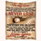 To My Son I Want You To Believe Deep In Your Heart Baseball Custom Blanket For Son 0