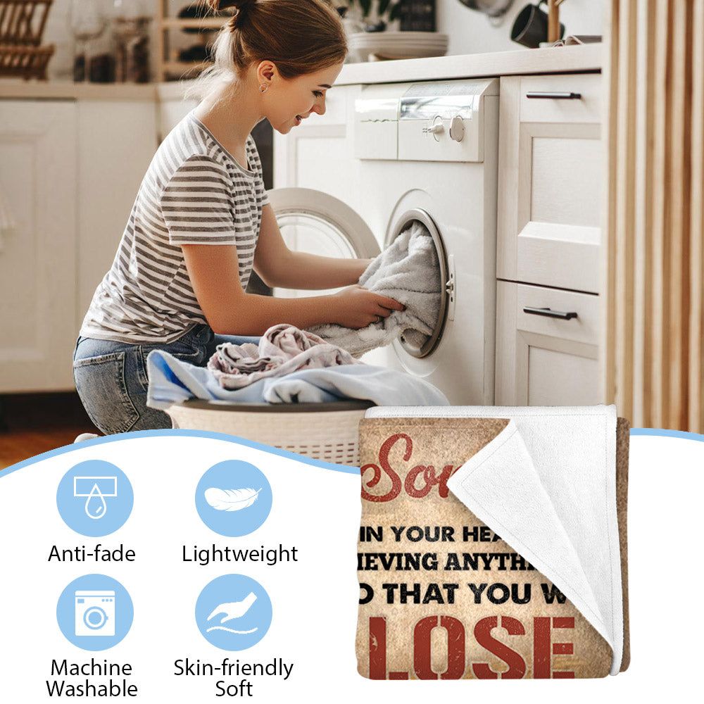 To My Son I Want You To Believe Deep In Your Heart Baseball Custom Blanket For Son 4