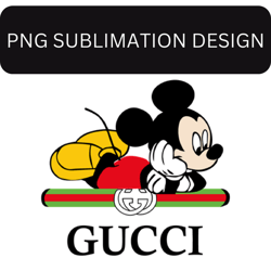 Gucci Mickey Mouse Png, Gucci Logo Png, Mickey Mouse Png, Disney Gucci Png, Ai Digital File