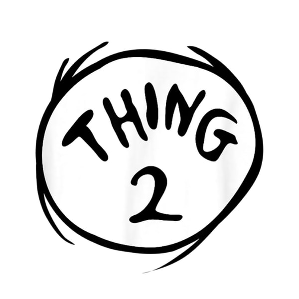 Thing 1 and Thing 2 Svg Png, clipart thing 1 and thing 2 svg Inspire