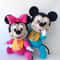 Digital Download PDF Crochet Pattern Babies Mickey And Minnie Mouse DIY Amigurumi Toy Tutorial 0
