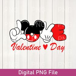 love is magical valentine's png, happy valentine png, valentine mouse hearts png, mouse valentine's day png, valentine's