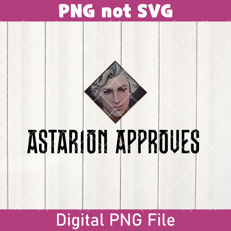 Retro Astarion BG 3 PNG Astarion Approves PN Astarion High Elf PNG Astarion Astarion Rogue PNG Astarion Merch PNG 0