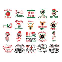 christmas cam bundle svg, christmas svg, santa svg, winter svg, holiday svg, merry christmas, joy svg, digital download