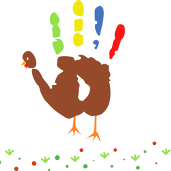 turkey handprint happy thanksgiving svg, turkey svg, thankful svg, fall svg, thanksgiving svg, digital download