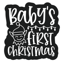 Baby Christmas First Svg, Funny Christmas Svg, Merry Christmas Svg, Christmas Svg, Holiday Svg, Digital download