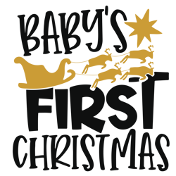 Baby Christmas First Svg, Funny Christmas Svg, Merry Christmas Svg, Christmas Svg, Holiday Svg, Digital download