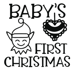Baby Christmas First Svg, Funny Christmas Svg, Merry Christmas Svg, Christmas Svg, Holiday Svg, Digital download