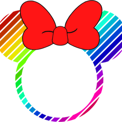 circle minnie lined head svg, disney mickey mouse svg, mickey clipart, mickey silhouette, mickey head svg, cut file(4)