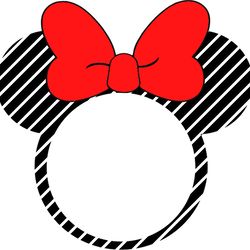circle minnie lined head svg, disney mickey mouse svg, mickey clipart, mickey silhouette, mickey head svg, cut file(7)