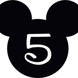 mickey 5 svg, mickey mouse svg, minnie svg, mickey head svg, disney svg, disney family vacation png, digital download