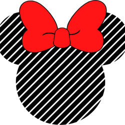 mouse head slanted lines polka dot bow svg, mickey head svg, disney svg, disney family vacation png, digital download(2)