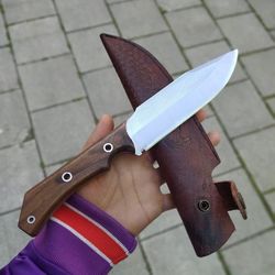 north american knives – custom handcrafted machete | 5160 spring steel | hand-forged with leather sheath