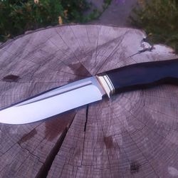 north american knives 233 utility knife handcrafted damascus steel blade, ergonomic handle for kitchen & outdoors nakt