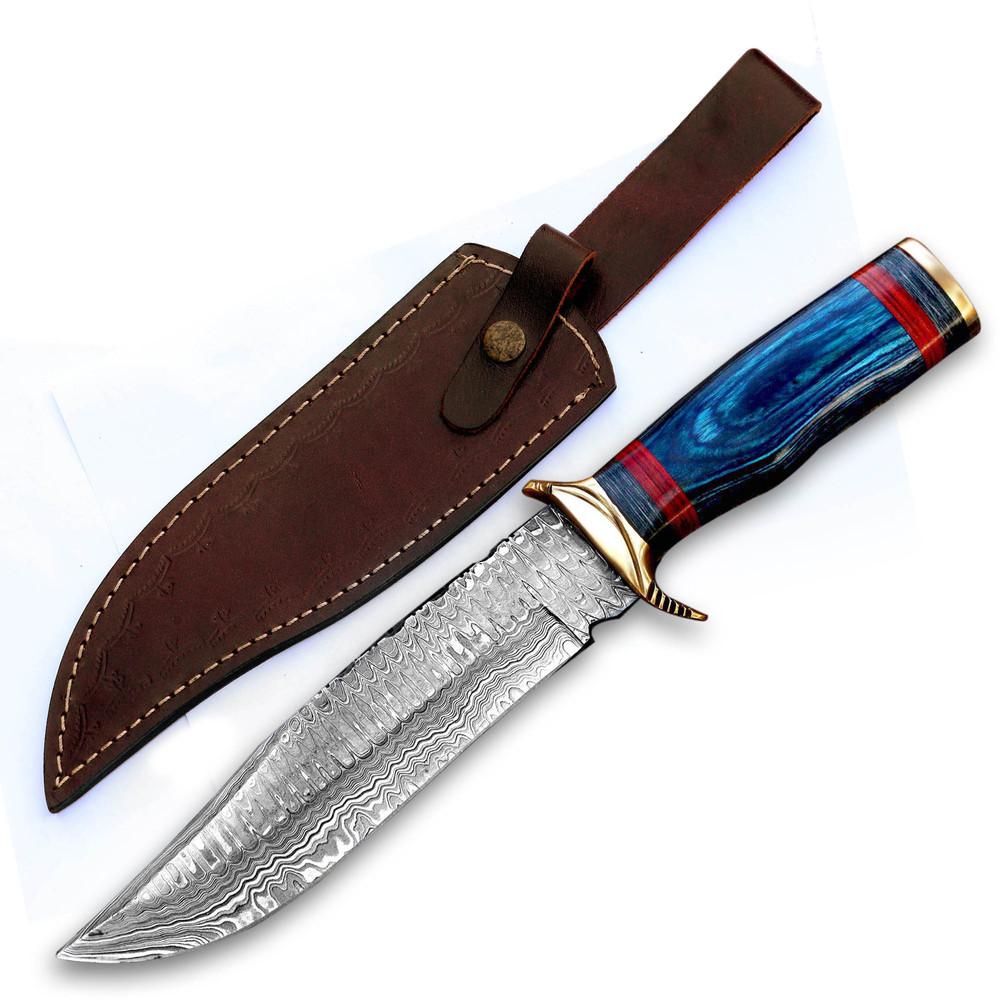 North America Knives 12 Handmade Hunting Knife With Dollar Sheet Handle  Unique Outdoor Gift For Me