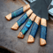 North American Knives Premium Stabilized Wood Resin Composite Chef Knife Set Artisan DesignNAKTD3 3
