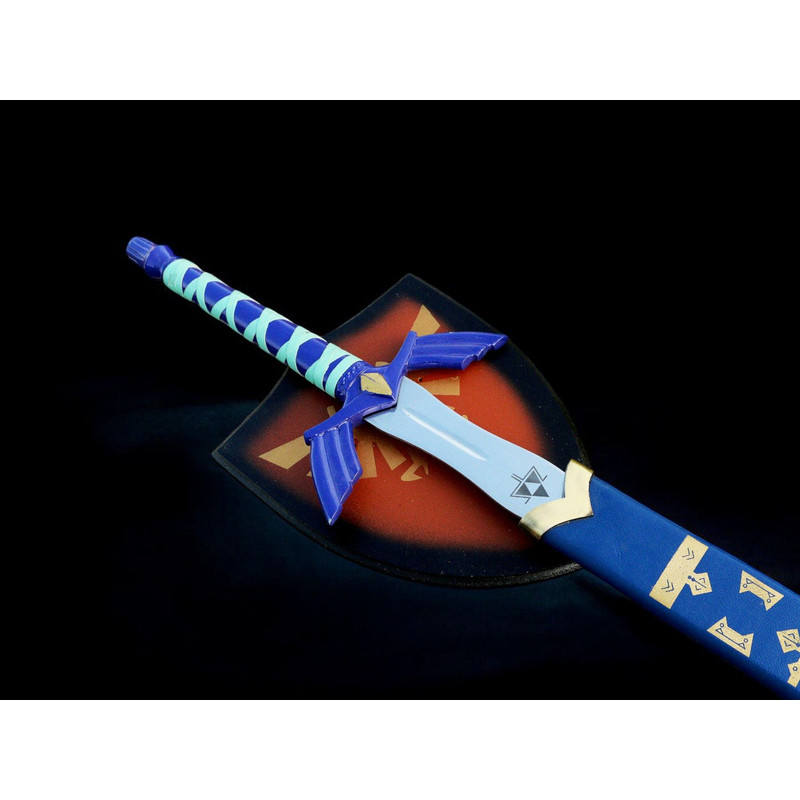 North American KnivesZeldaInspired Handforged Damascus Sword High Carbon Steel Leather Sheath Ma 1