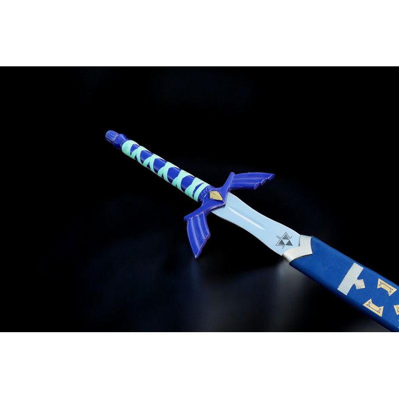 North American KnivesZeldaInspired Handforged Damascus Sword High Carbon Steel Leather Sheath Ma 12