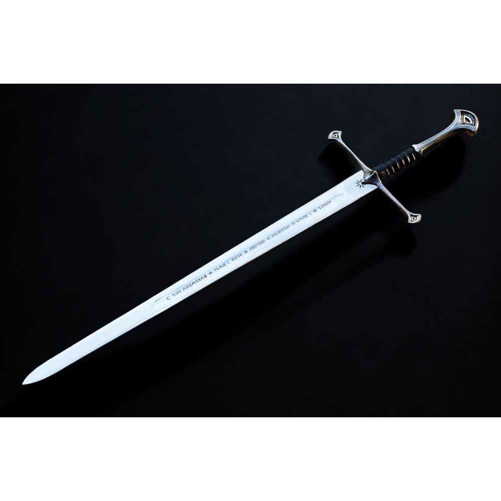 North American Knives Anduril Tactical Sword Authentic Carbon Steel Replica Handforged Sword For C 2