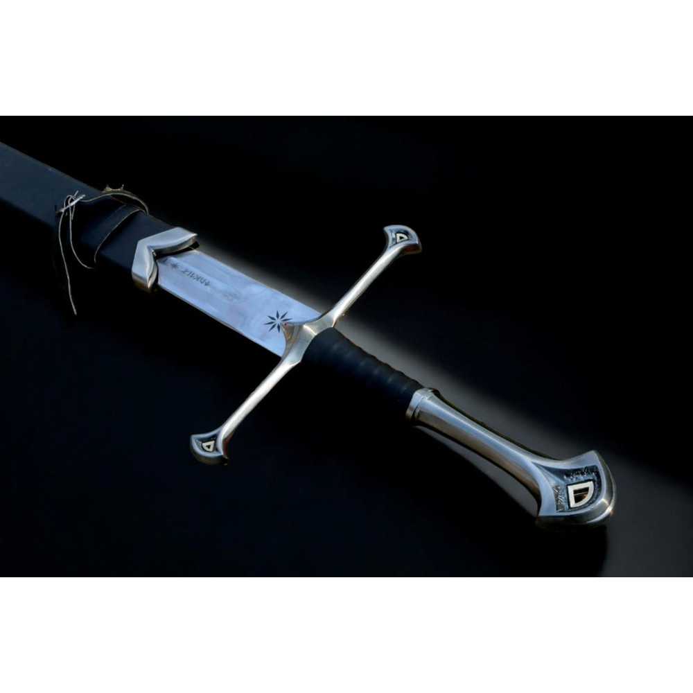 North American Knives Anduril Tactical Sword Authentic Carbon Steel Replica Handforged Sword For C 4