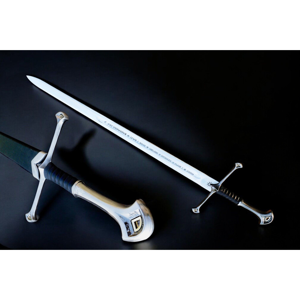 North American Knives Anduril Tactical Sword Authentic Carbon Steel Replica Handforged Sword For C 9