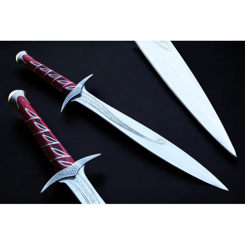 North American Knives Sting Sword Replica  29 Fantasy Dagger With Scabbard  Lord Of The Rings Hobbi 4