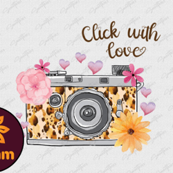 Click with Love Photography Vintage PNG