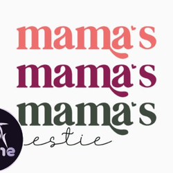 mama, mother day png, mother day pngs bestie retro mothers day