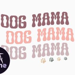 dog mama, mother day png, mother day png retro mothers day quote svg