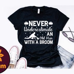 never underestimate an old man design