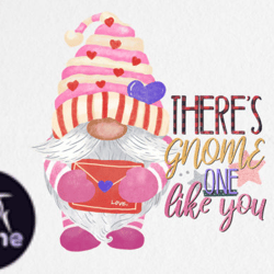 Gnome Valentine Sublimation Design 13