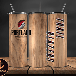 portland trail blazers tumbler wrap, basketball design,nba teams,nba sports,nba tumbler wrap,nba ds-76