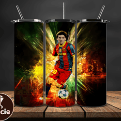 lionel  messi tumbler wrap ,messi skinny tumbler wrap png 04