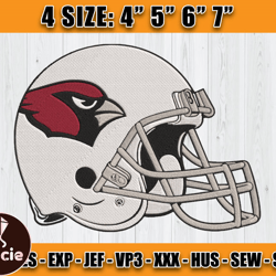 Cardinals Embroidery, NFL Cardinals Embroidery, NFL Machine Embroidery Digital, 4 sizes Machine Emb Files - 03 -Wayne