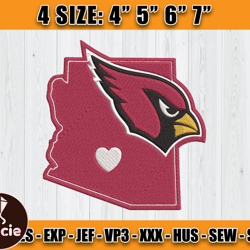 Cardinals Embroidery, NFL Cardinals Embroidery, NFL Machine Embroidery Digital, 4 sizes Machine Emb Files -11 -Wayne