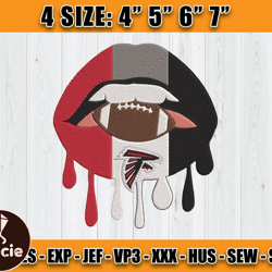 Atlanta Falcons Embroidery, NFL Falcons Embroidery, NFL Machine Embroidery Digital, 4 sizes Machine Emb Files-09-Tracie