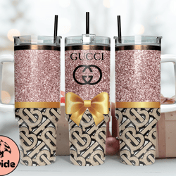 gucci tumbler wrap, gucci logo, luxury tumbler 40oz tumbler wrap d257 by davide