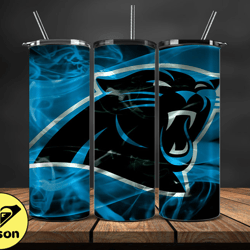 Carolina Panthers Logo NFL, Football Teams PNG, NFL Tumbler Wraps PNG Design 82