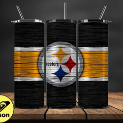 Pittsburgh Steelers NFL Logo, NFL Tumbler Png , NFL Teams, NFL Tumbler Wrap Design 01.