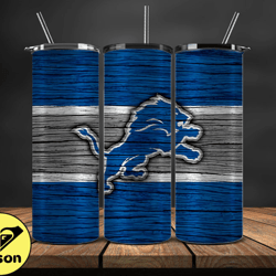 Detroit Lions NFL Logo, NFL Tumbler Png , NFL Teams, NFL Tumbler Wrap Design 06