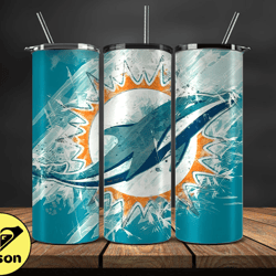 Miami DolphinsNFL Tumbler Wrap, Nfl Teams, NFL Logo Tumbler Png, NFL Design Png Design 07