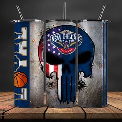 New Orleans Pelicans Tumbler Wrap, NBA Tumbler Wrap,NBA Design Png 28