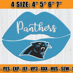 Panthers Embroidery, Peace Love Panthers, NFL Machine Embroidery Digital, 4 sizes Machine Emb Files -14 Reginalde