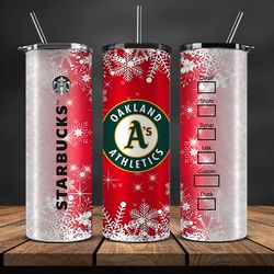oakland athletics png,christmas mlb tumbler png , mlb christmas tumbler wrap 45
