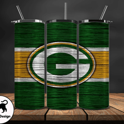 Green Bay Packers NFL Logo, NFL Tumbler Png , NFL Teams, NFL Tumbler Wrap Design04